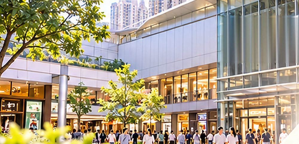 商場一帶示意圖(電腦繪製,並非實景)